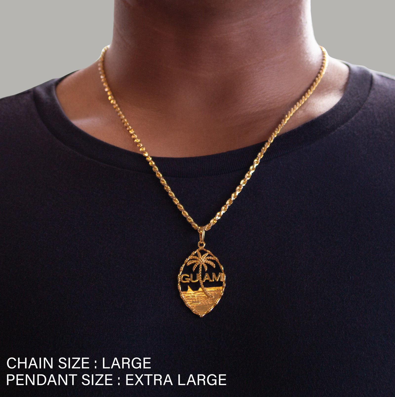 美品 Vince Jewelers GUAM ヴィンス 14K ネックレス 14K Yellow Gold Guam Seal Bamboo Pendant – Vince Jewelers