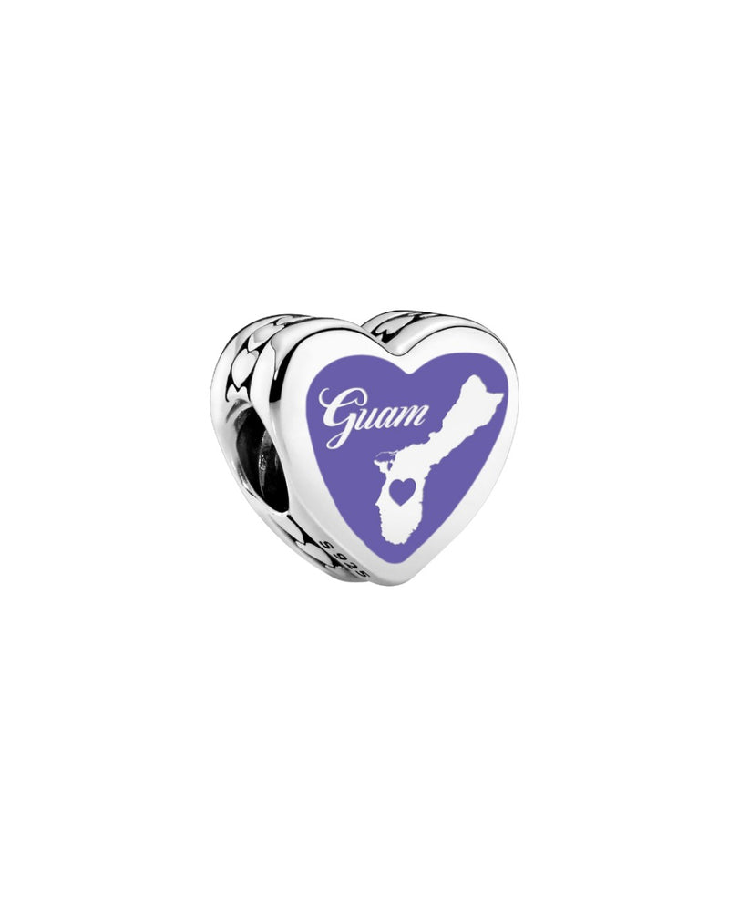 Map Guam Pandora Charm