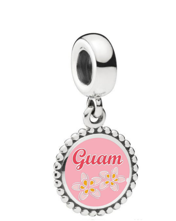 Plumeria Guam Pandora Charm