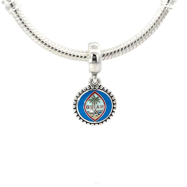 Guam Seal Pandora Dangle Charm