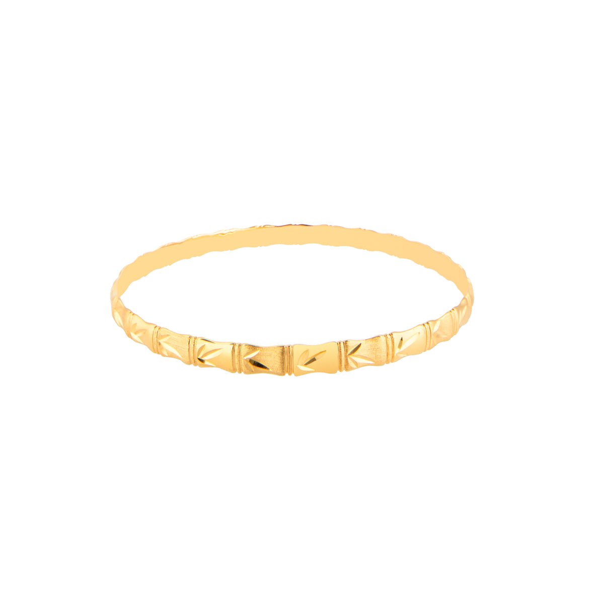Handcrafted Guam bamboo & 7-day bracelets in solid gold. – Vince